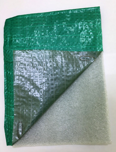 Утепленный тент тарпаулин 120 г/м2 - 8x12м Утепленный тент тарпаулин 120 г/м2 - 8x12м